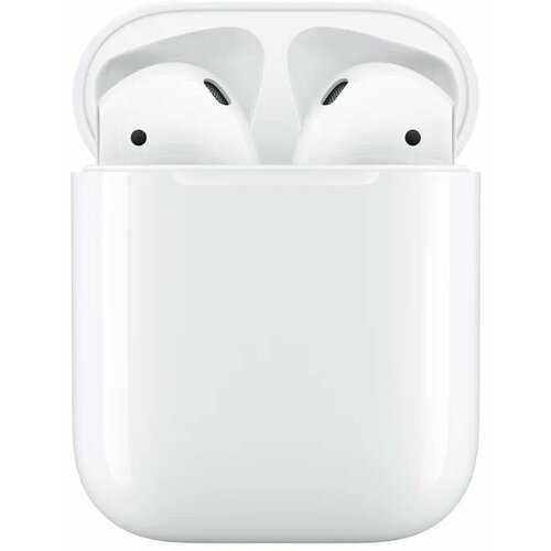 Беспроводные наушники APods 2 с зарядным футляром Lightning белый Replic 321800₽
