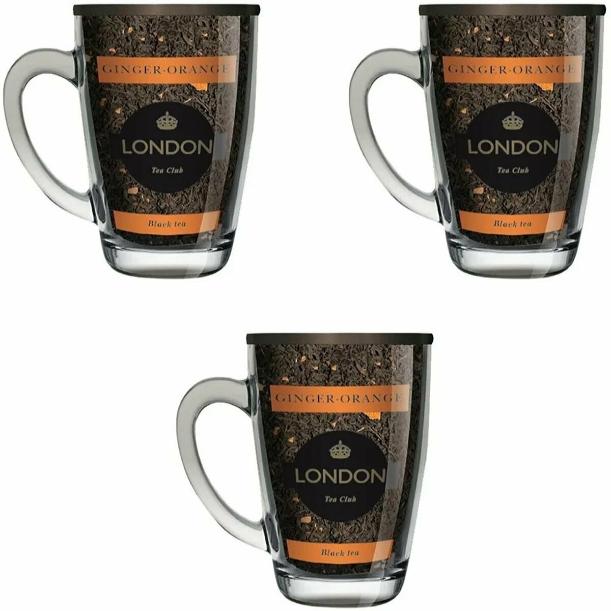 фото Чай черный London tea сlub Ginger-orange подарочный набор