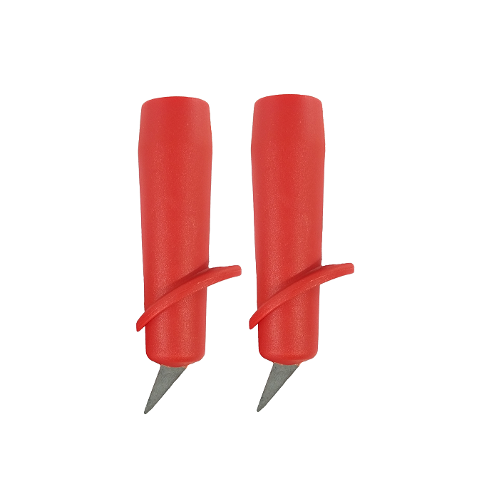 Опоры (лапки) SKI TIME (T-1) Для лыжероллерных палок (10 мм. , красные, твердосплавный наконечник)