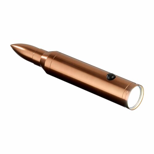 Тактческий фонарь KH Security Flashlight Bullet Light brass светильник minecraft light up torch – ver 2