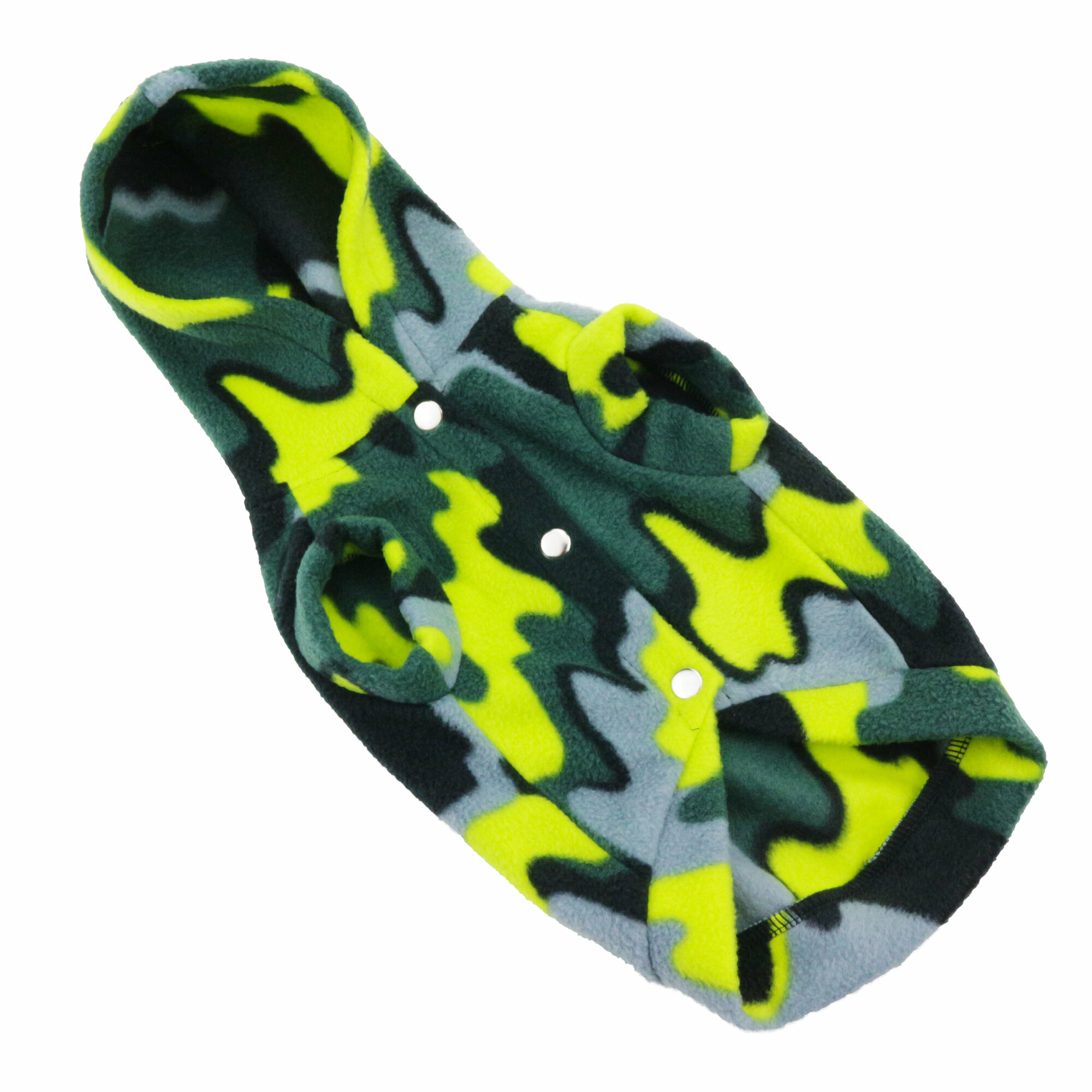 Толстовка удлиненная из флиса для собак мелких пород