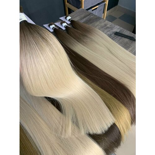 Волосы для наращивания Омбре Premium №5.1/12.0 .50см.100 гр.