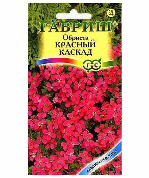 фото Обриета Красный каскад