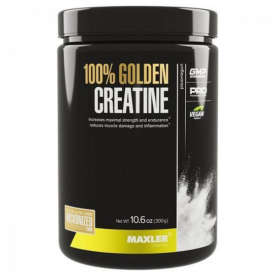 Креатин Maxler 100% Golden Creatine, 300 гр.