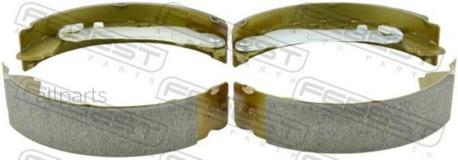 FEBEST 0202-G15RAR колодки тормозные задние (барабанные) Logan Duster Largus NISSAN ALMERA G15RA 2012.11- [EL]
