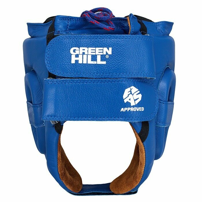 HGF-4013fs Шлем для боевого самбо FIVE STAR FIAS Approved синий - Green Hill - Синий - M