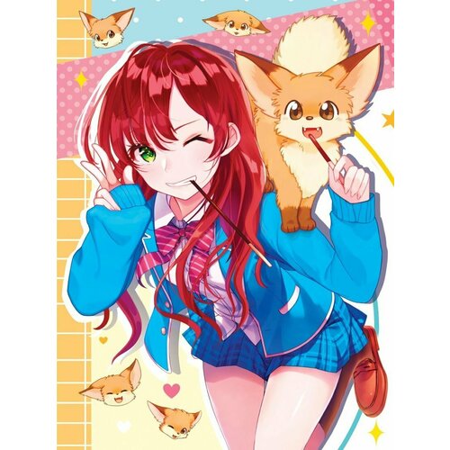 Скетчбук Anime Pets. Девочка с лисой Проф-Пресс Б72-0086