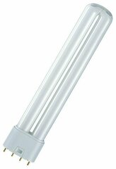 Лампа Люминесцентная Dulux 24W 220V 2G11 CFL L 1620Лм 3000К D-18mm L-317mm Диммируемая Энергосберегающая Свет Теплый белый OSRAM, уп. 1шт