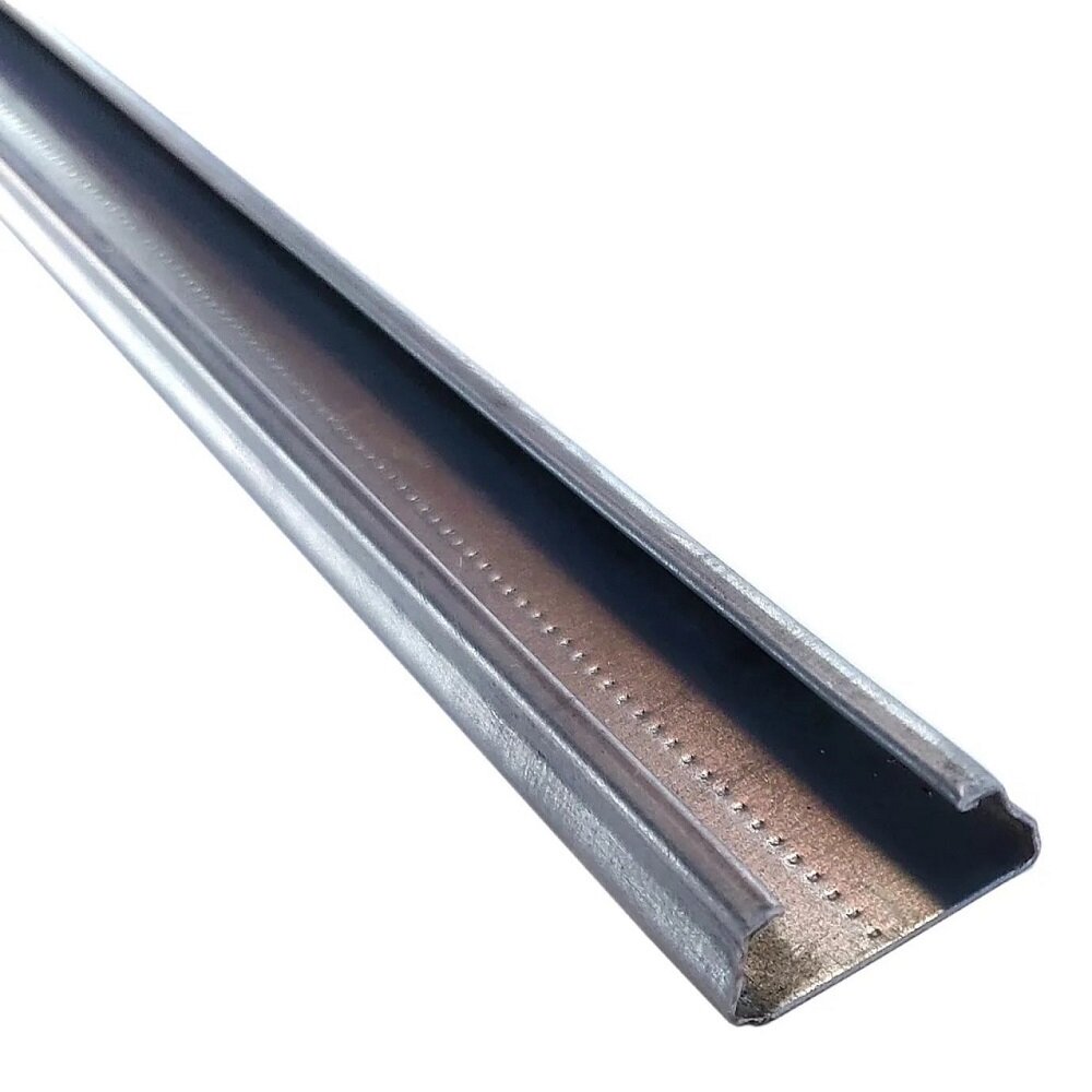 Оцинкованный профиль ЗигЗаг для теплицы (1 штука), длина 2 метра, ширина 30 мм, толщина 0,7 мм, крепление для пленки, сетки и укрывного материала