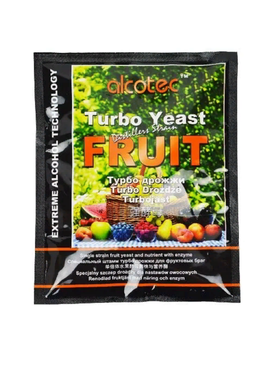 Дрожжи Alcotec Turbo Yeast Fruit 60 гр