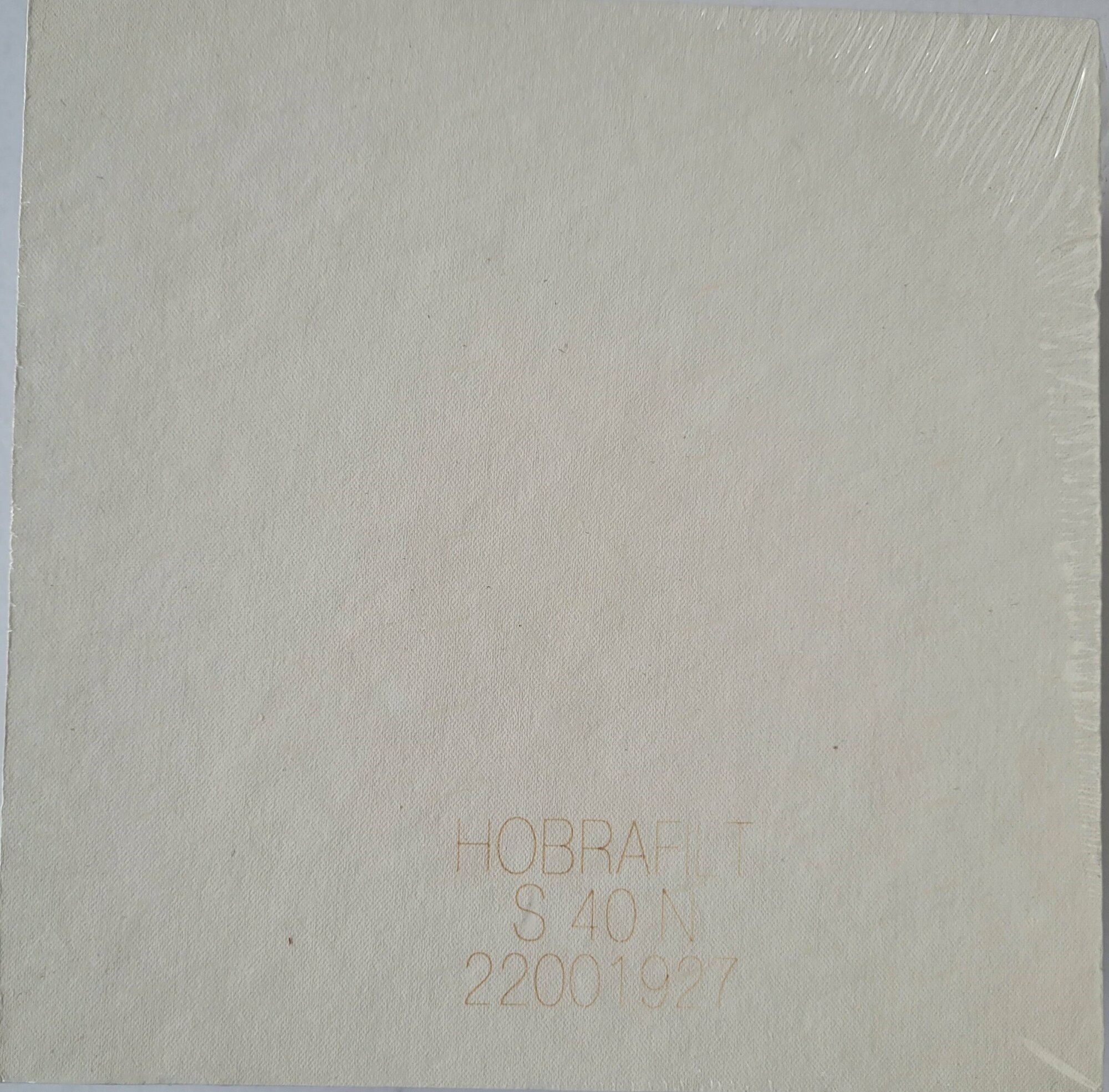 Фильтр-картон Hobra S40 20x20 (5,0 мкм)