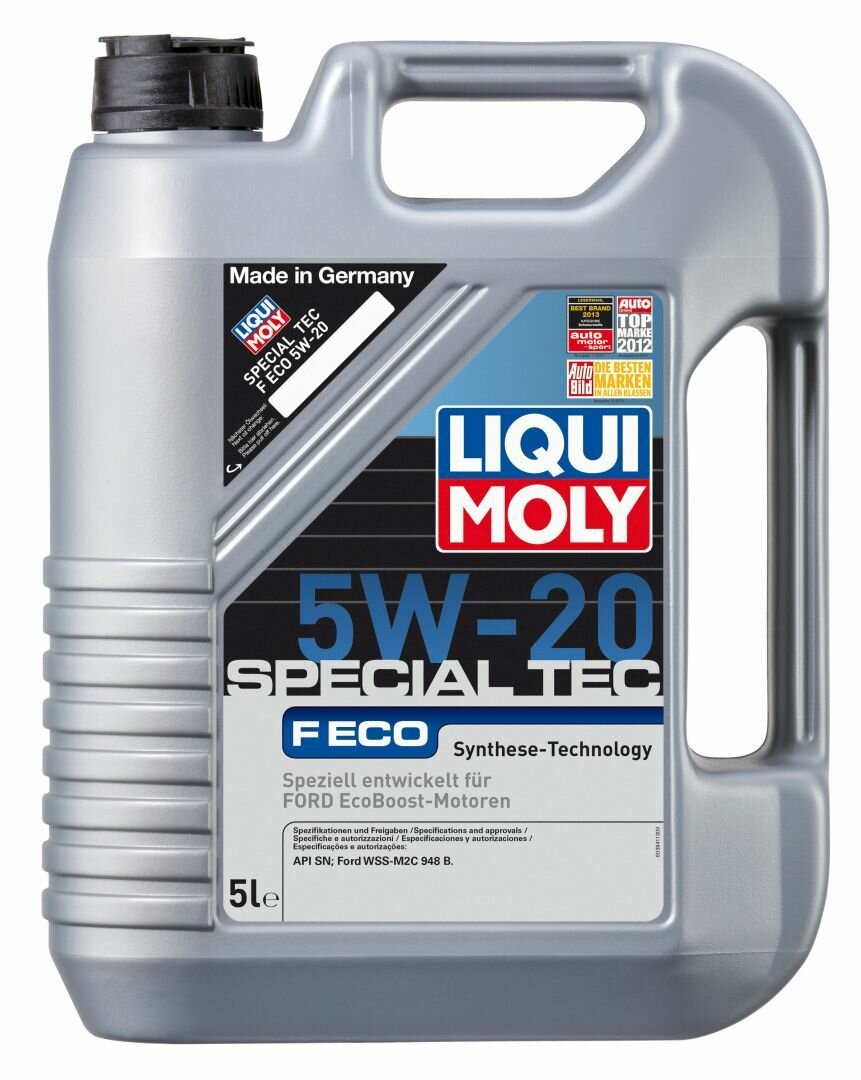 Моторное масло Liqui Moly Special Tес F ECO 5W20 hc-синтетическое 5л