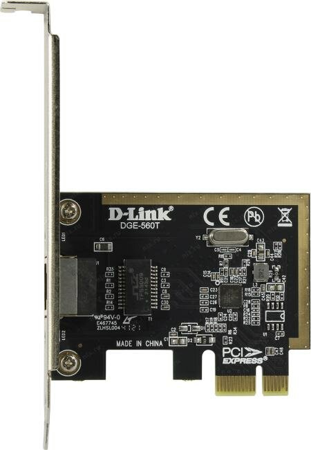 Сетевой адаптер Gigabit Ethernet D-LINK DGE-560T PCI Express oem - фото №11