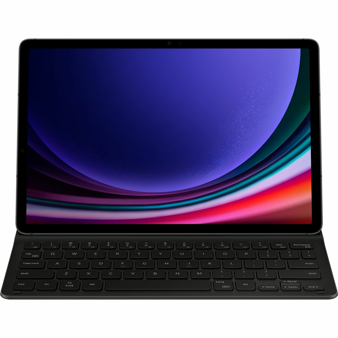 Чехол-клавиатура Samsung Book Cover Keyboard Slim Tab S9/Tab S9 FE Black (русская раскладка)