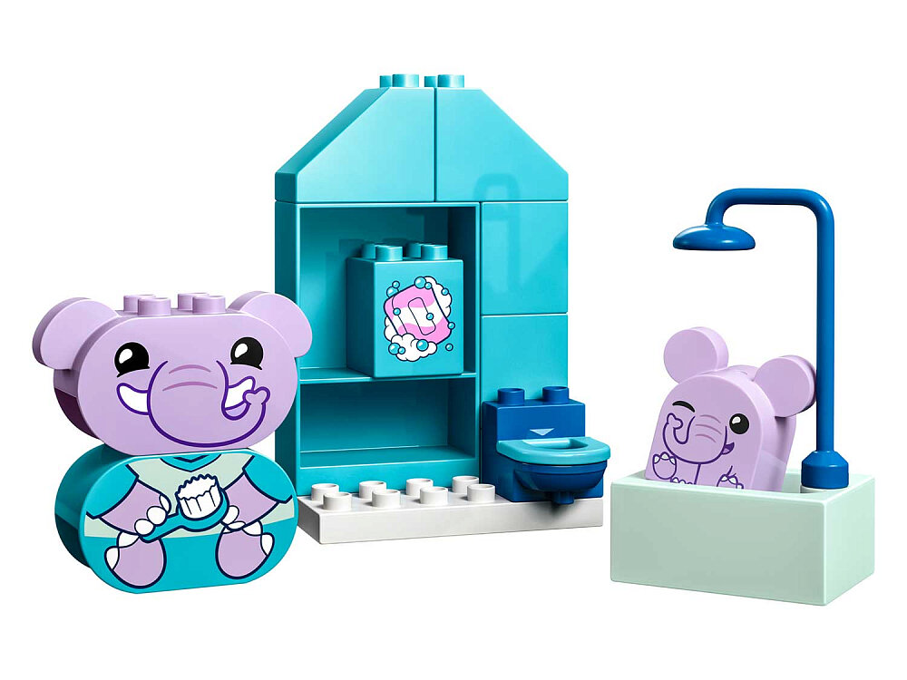 Конструктор LEGO DUPLO 10413 Конструктор Распорядок дня: время купания