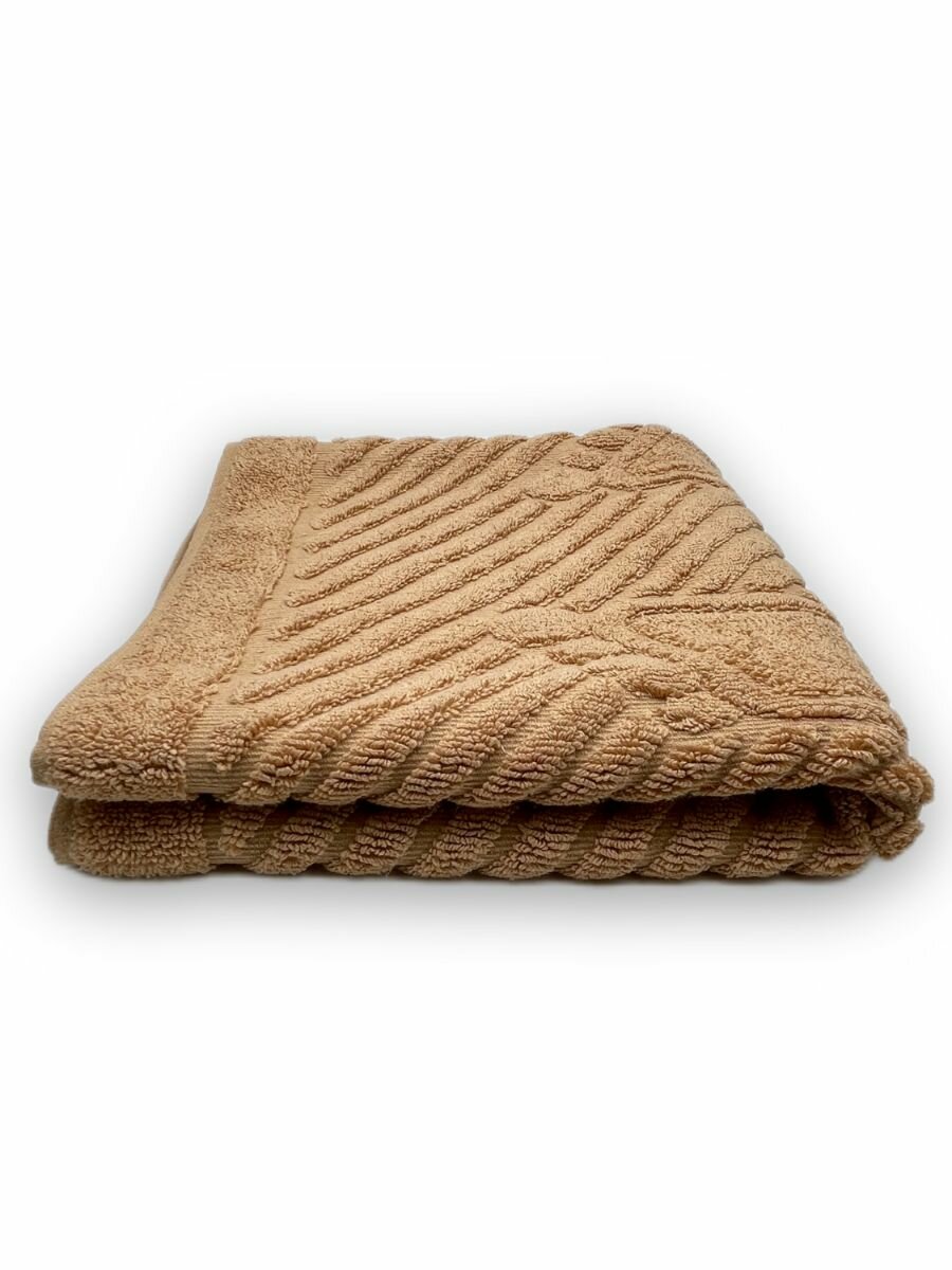 фото Махровый коврик-полотенце для ног после душа 50*70- 1 шт./ TM TEXTILE / полотенце махровое для ног / для ванной / новогоднее / 8 марта / 23 февраля / хлопок 100% / Туркменистан