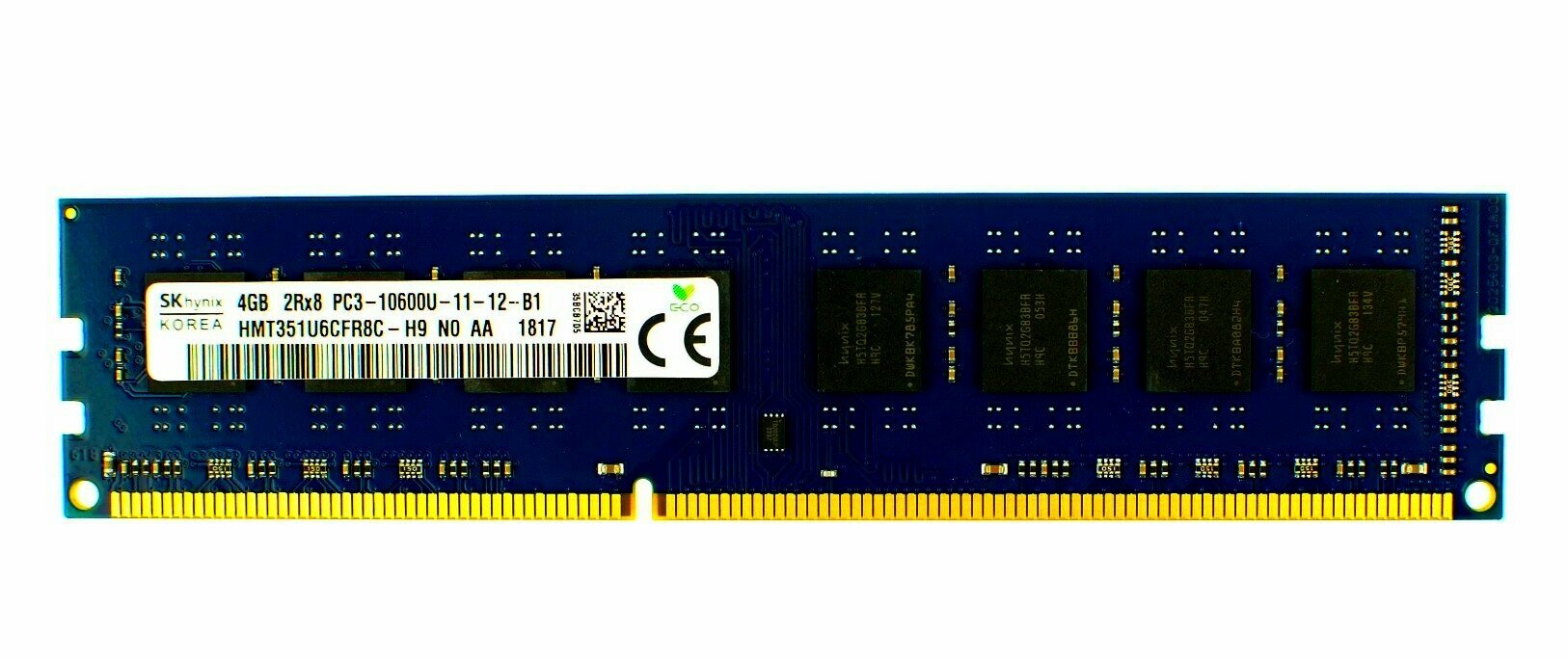 Оперативная память Hynix Basic 4 ГБ DDR3 1333 МГц DIMM CL19 HMT351U6CFR8C-H9