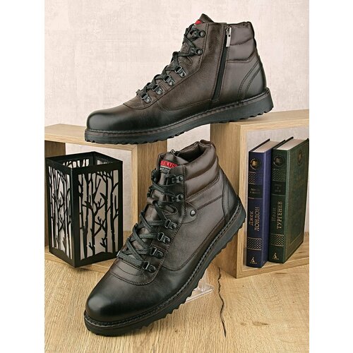 фото Ботинки stilus, размер 47, коричневый