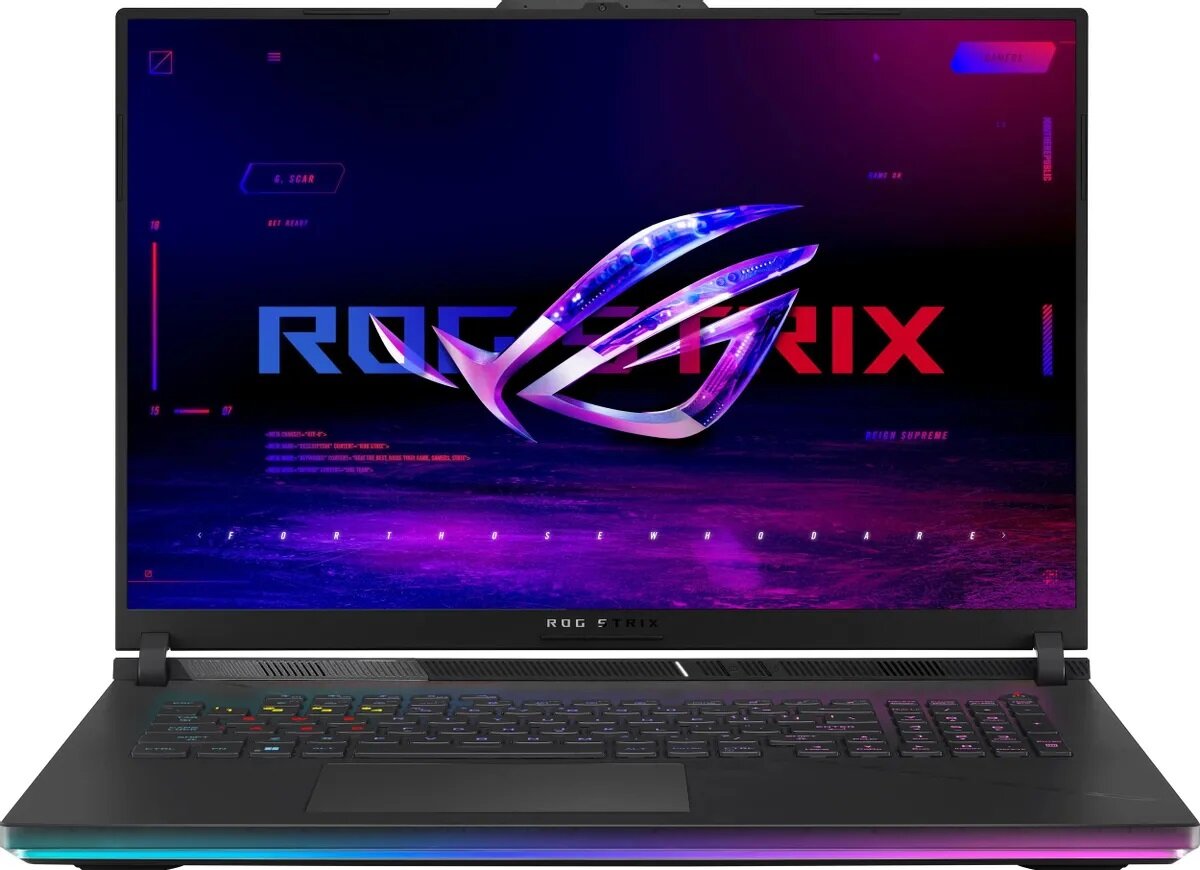 Ноутбук Asus ROG Strix Scar 18 G834JYR-R6080W 90NR0IP2-M00400 (Core i9 1600 MHz (14900HX)/32Gb/2048 Gb SSD)