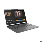 Ноутбук Lenovo Yoga Pro 7 14ARP8 14.5" 2560x1600 AMD Ryzen 5 - 7535HS, 16Gb RAM, 512Gb SSD темно-серый, без OC (83AU001CRK)