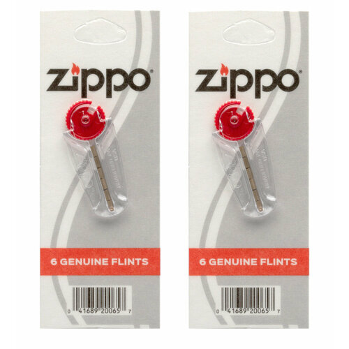 Кремни Zippo 12 шт (2 блистера по 6 кремней)