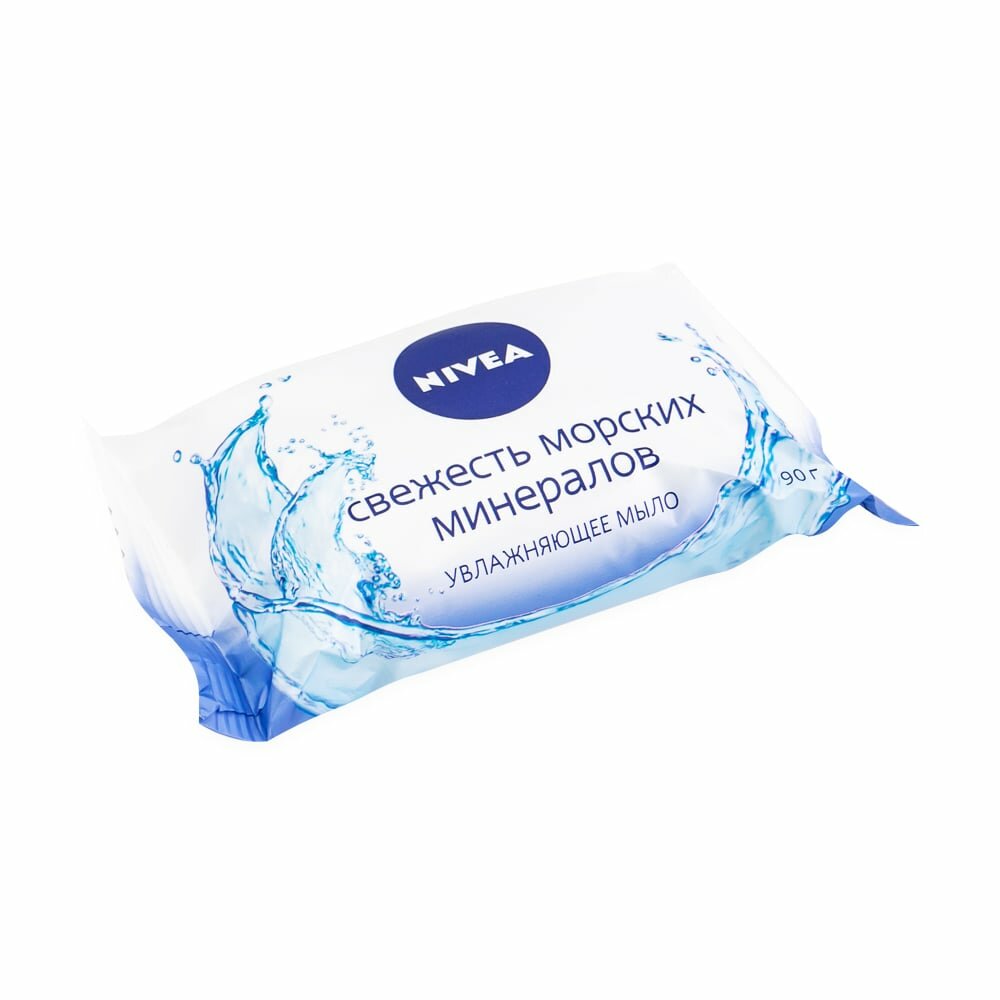 Туалетное мыло увлажняющее, Nivea, 90 г, в ассортименте