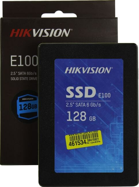 Твердотельный накопитель Hikvision E100 128 ГБ SATA HS-SSD-E100/128G - фото №15