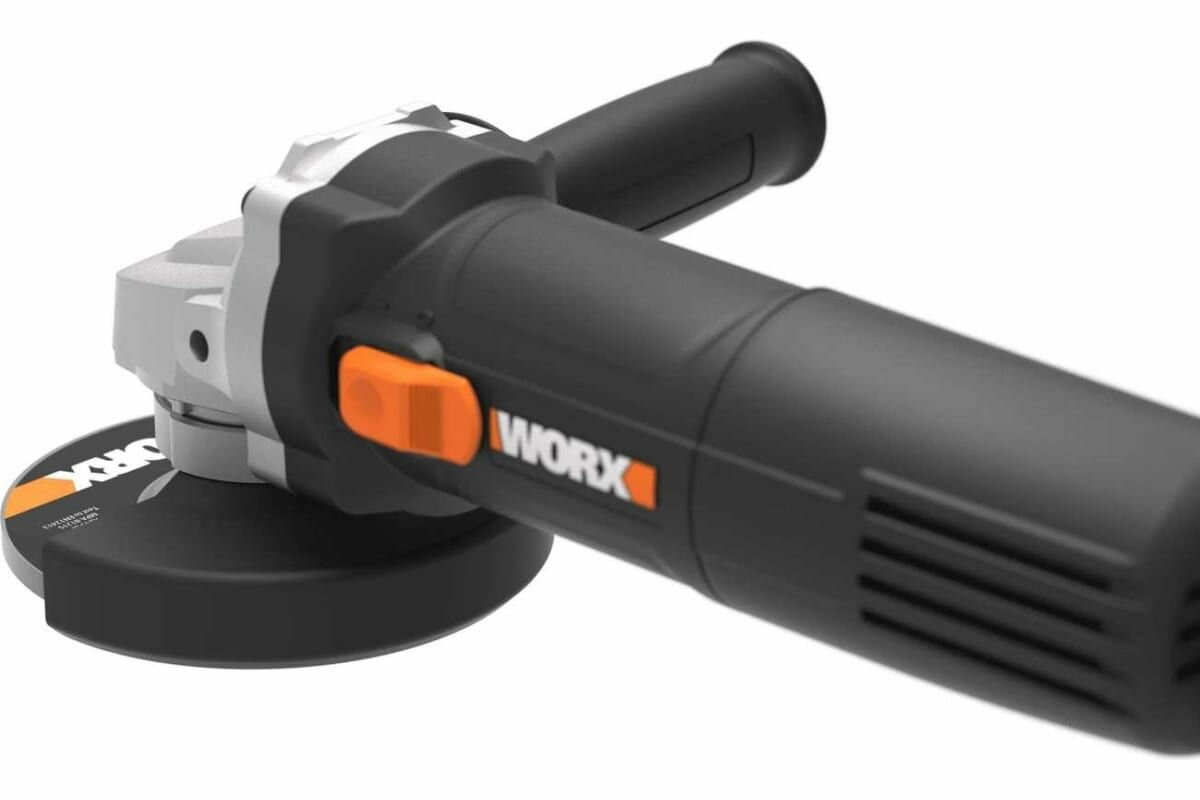 Угловая шлифовальная машина сетевая WORX WX718, 900Вт, 125мм, шлифмашина электрическая, УШМ