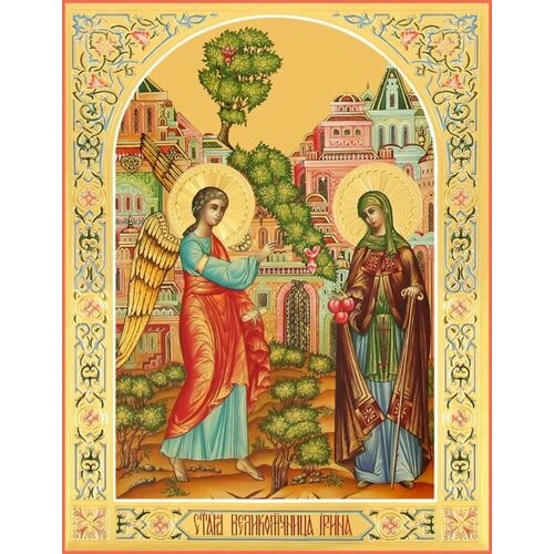 Икона Ирина Каппадокийская, Преподобная ирина каппадокийская преподобная икона на холсте