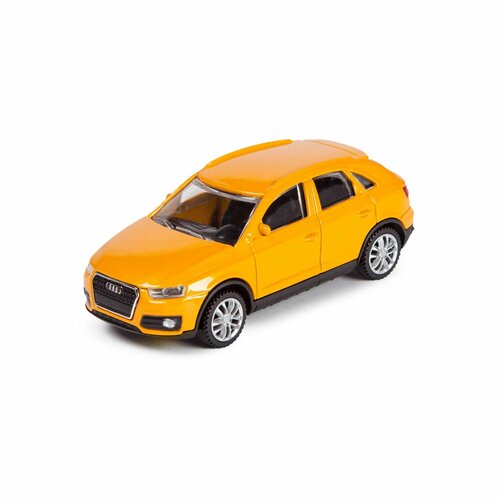 Машинка Rastar Audi Q3 1:43 оранжевая машина металлическая 1 43 audi q3 цвет серебрянный