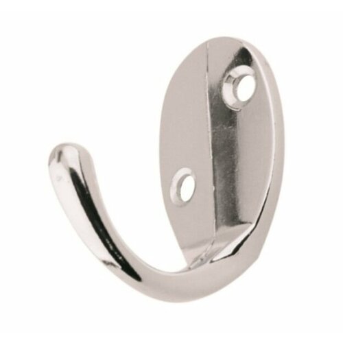 Крючок 1-й овал KL-55 хром