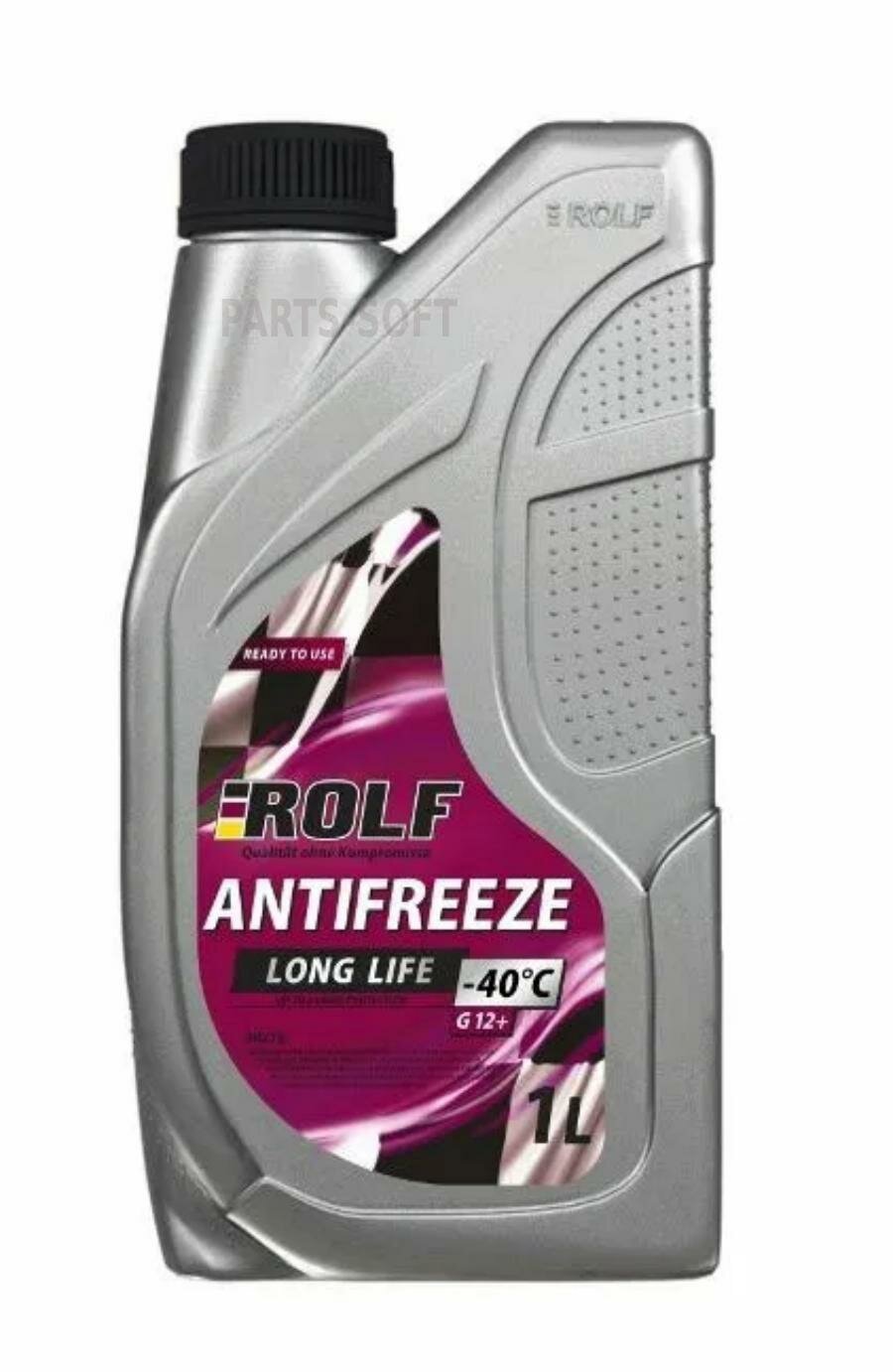 ROLF 70011 ROLF ANTIFREEZE G12+ 1KG ROLF красный 70011