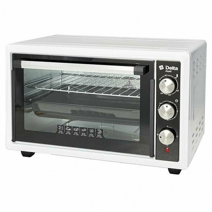 фото Духовка электрическая 1500 Вт, 33 л DELTA D-023A