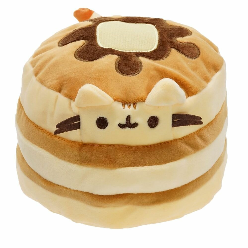Мягкая игрушка Кот Пушин Панкейк (Pusheen Cat Pancake) 15 см — фото 1