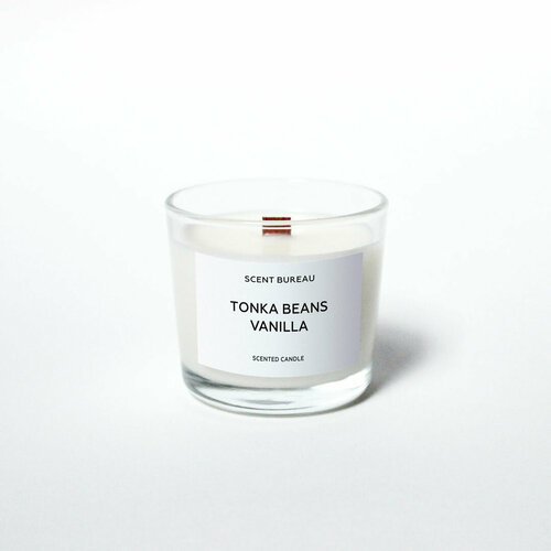 Scent Bureau «Tonka Beans Vanilla/Бобы тонка и ваниль», ароматическая свеча 100 мл