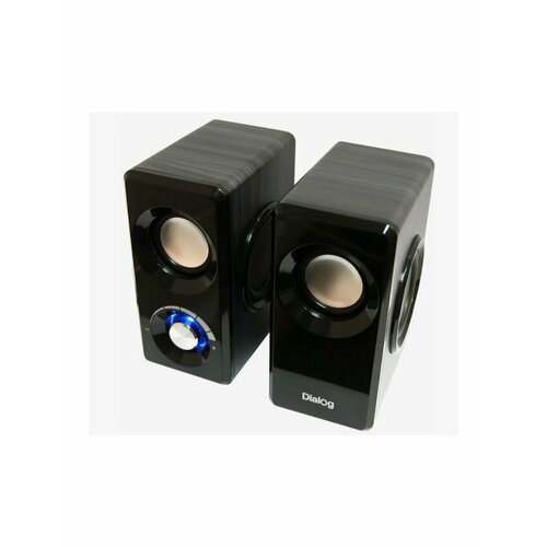 Колонки DIALOG AST-25UP USB черный 398500₽