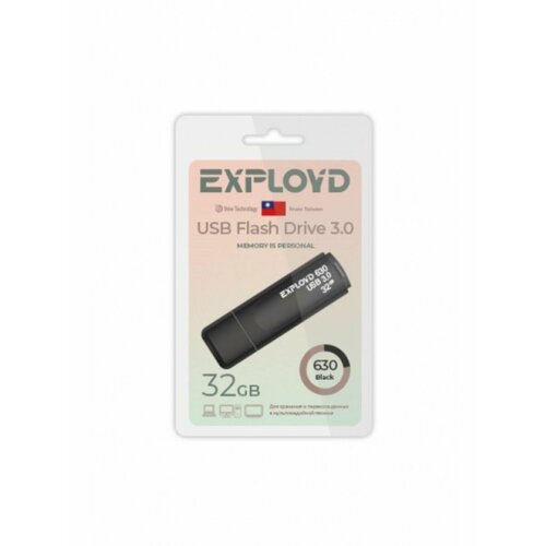 USB флеш накопитель EX-32GB-630-Black USB 3.0 usb флэш накопитель exployd ex 32gb 620 black