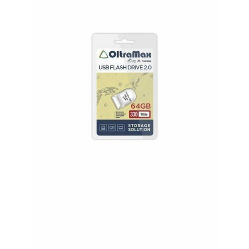 USB флеш накопитель OM-64GB-330-White usb флэш накопитель oltramax om 128gb 290 white