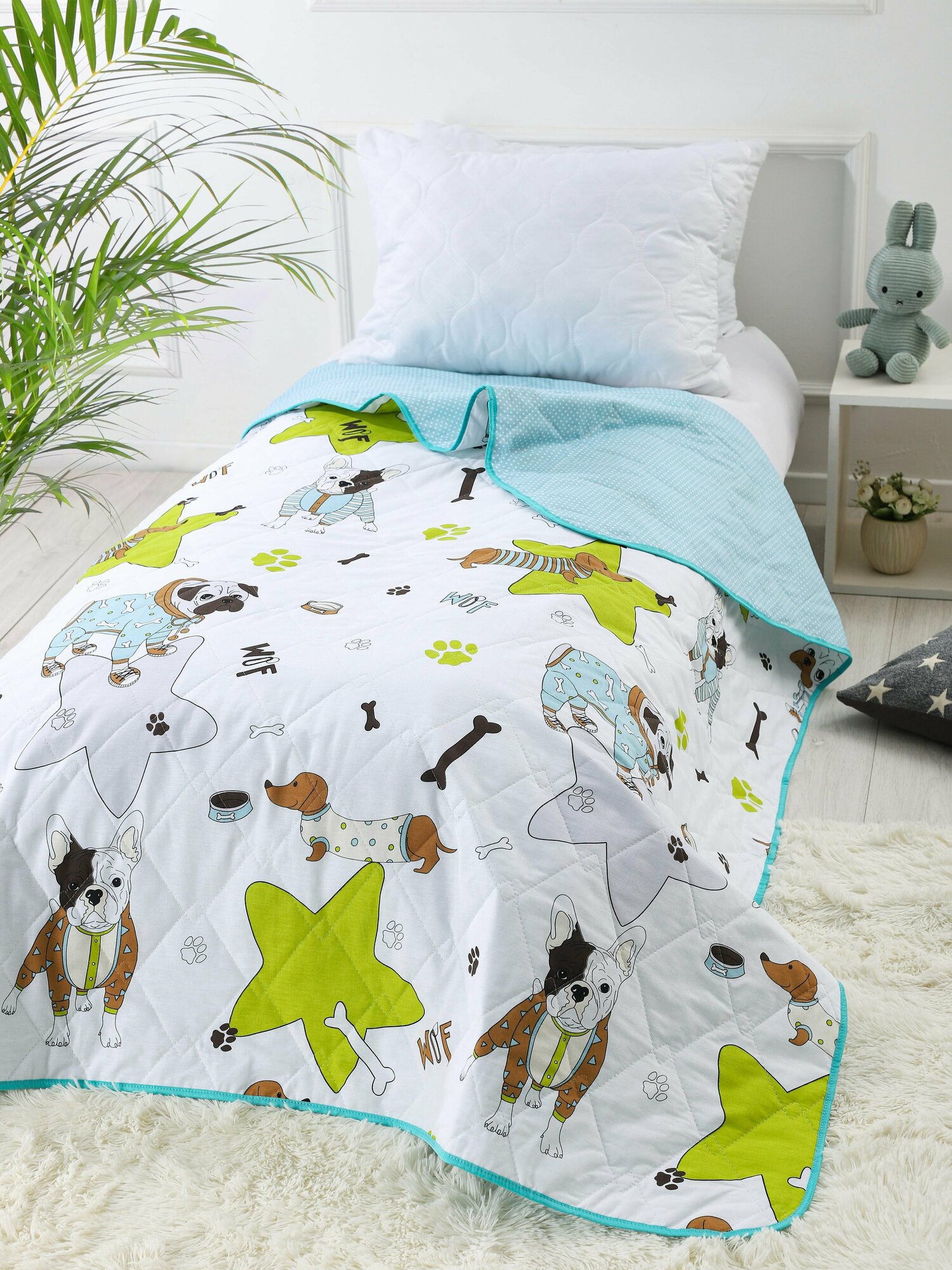 фото Покрывало поплин 1,5 сп