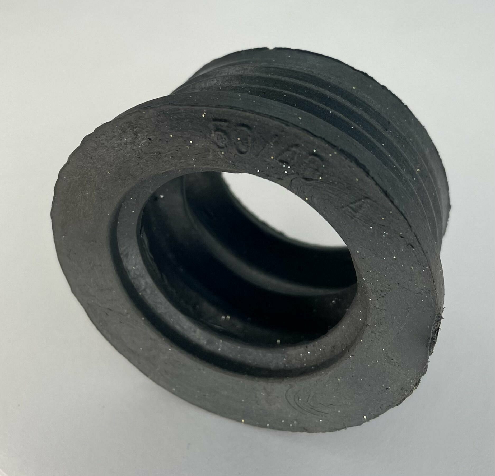 фото Манжета переходная ПВХ "резиновая", сантехническая, канализационная, для канализации ДУ - 50х40 мм