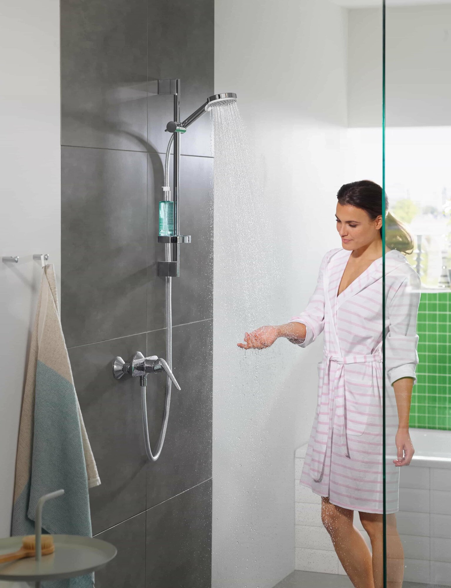 Talis E 71760000 Смеситель для душа (1/2", однозахватный, 17 л/мин) Hansgrohe - фото №7