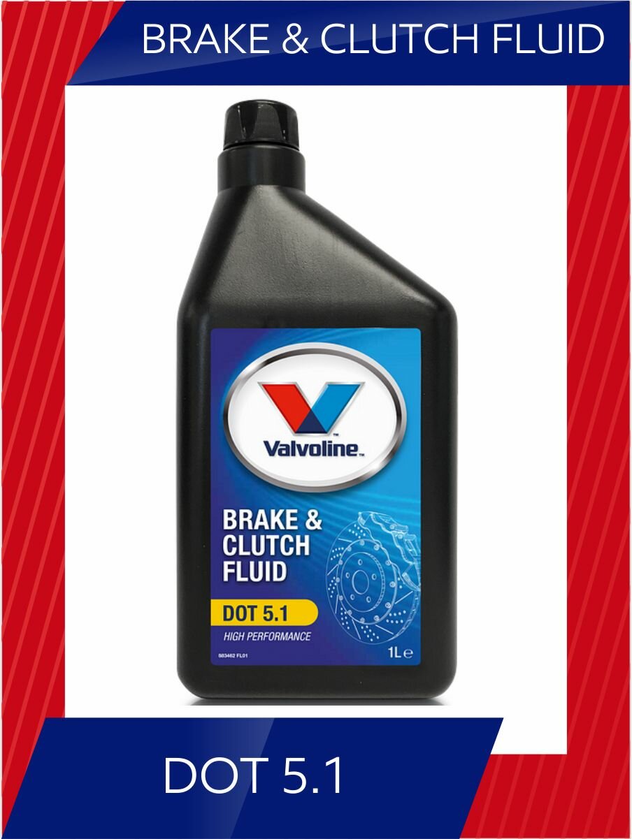 Валволин BRAKE & CLUTCH FLUID DOT-5.1