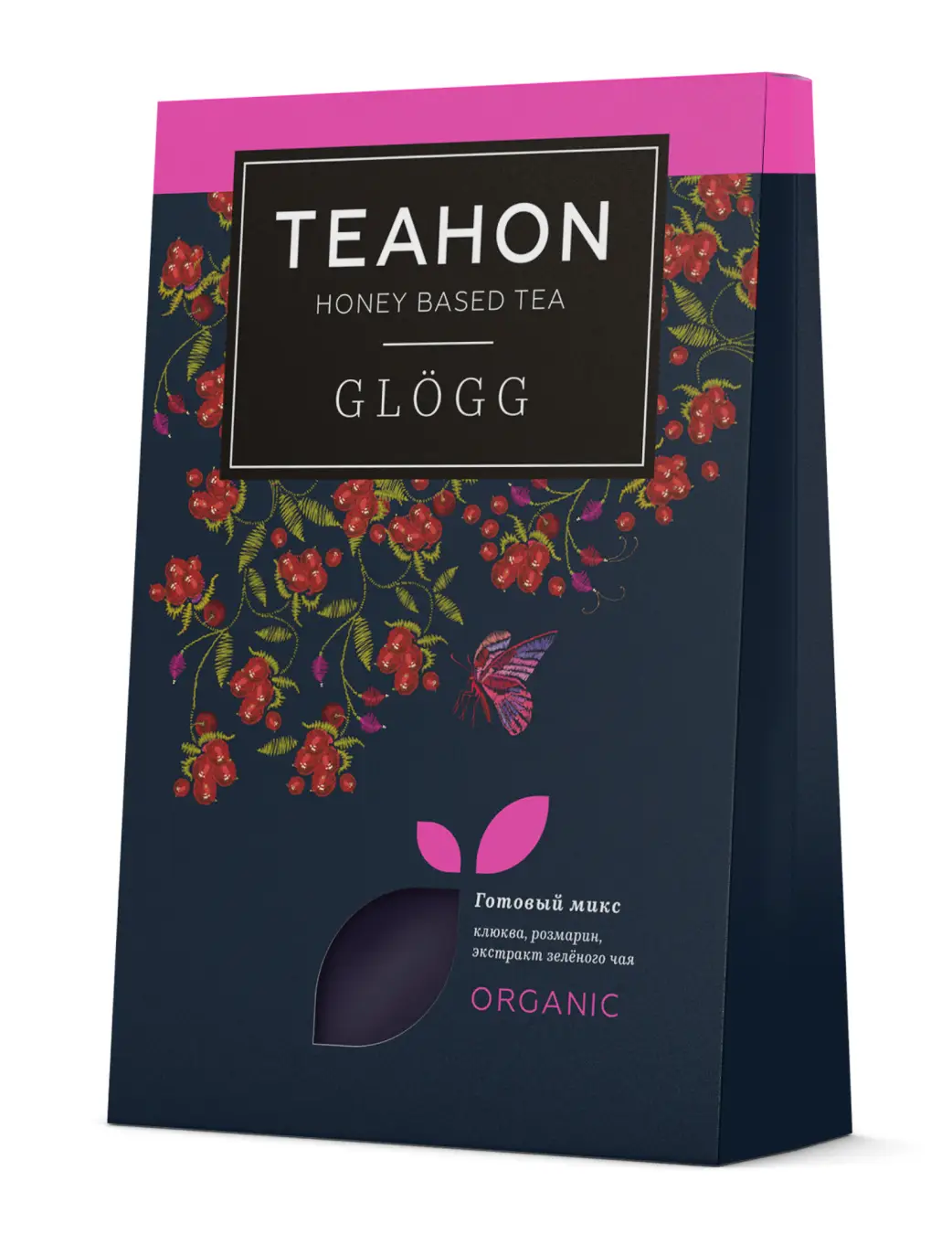 TEAHON "Клюквенный Глогг" (жидкий концентрат чайного напитка) 170 мл