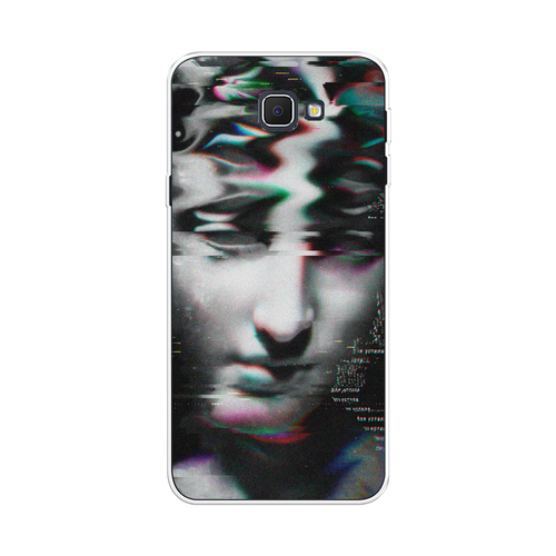 Силиконовый чехол на Samsung Galaxy J5 Prime 2016 / Самсунг Галакси J5 Prime 2016 Glitch Art силиконовый чехол на samsung galaxy j5 prime 2016 самсунг галакси j5 prime 2016 фантастические цветы