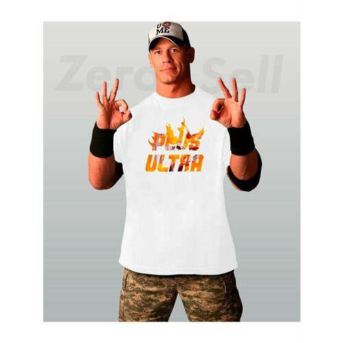 фото Футболка plus ultra, размер m, белый zerosell