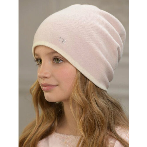 фото Шапка tricotier, размер 56/58, розовый