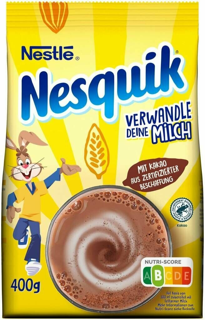 Какао-напиток растворимый Nestle Nesquik Original 400 гр (Германия)