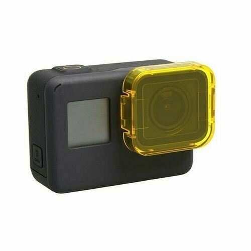 Подводный желтый фильтр для GoPro HERO 5 поляризационный фильтр telesin для gopro hero5 6 7 black