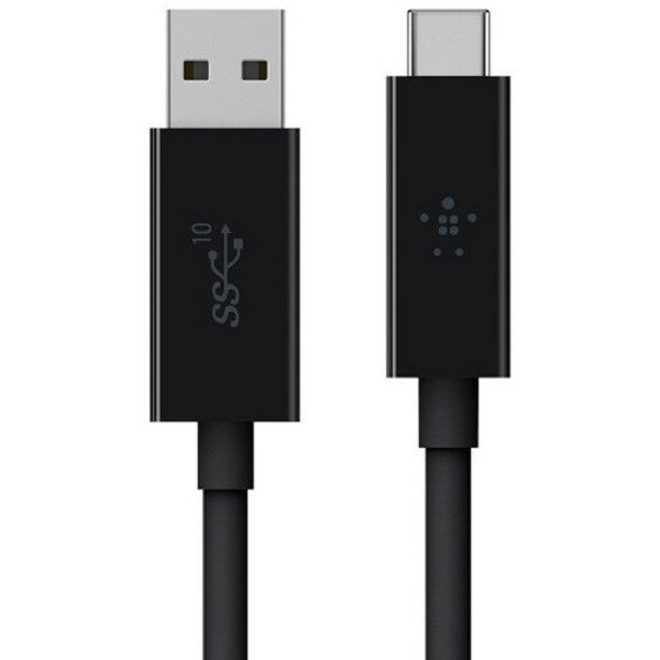 Кабель Belkin USB-A – USB-C 3.1 Gen 2 - cable, 1 м, черный