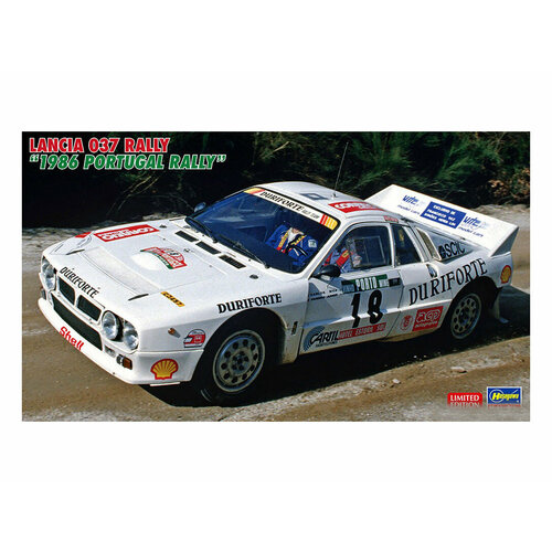20584 Hasegawa Автомобиль Lancia 037 Rally 1986 Portugal Rally (Limited Edition) (1:24) 20566 hasegawa автомобиль lancia 037 rally 1986 1 24